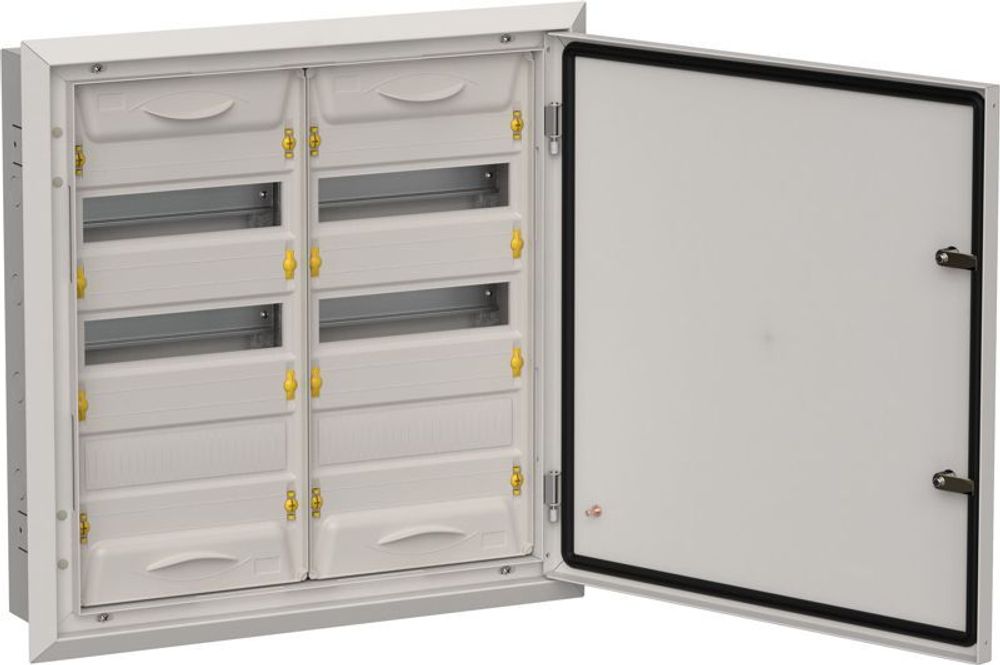 Корпус ЩРв-72 (2х36) TITAN 5 630х625х130 IP31 метал. сер. IEK TI5-50-V-2X036-31-7035