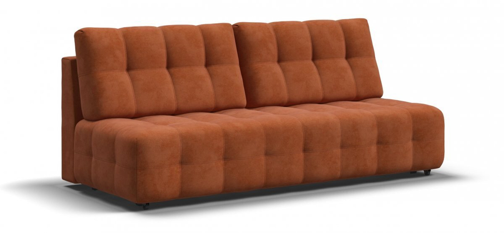 Диван Босс Мини Велюр Алькантара оранж
