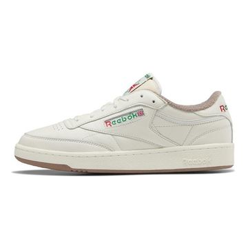 reebok CLUB C 85 VINTAGE Кроссовки для скейтбординга Низкие Топ Экрю Унисекс