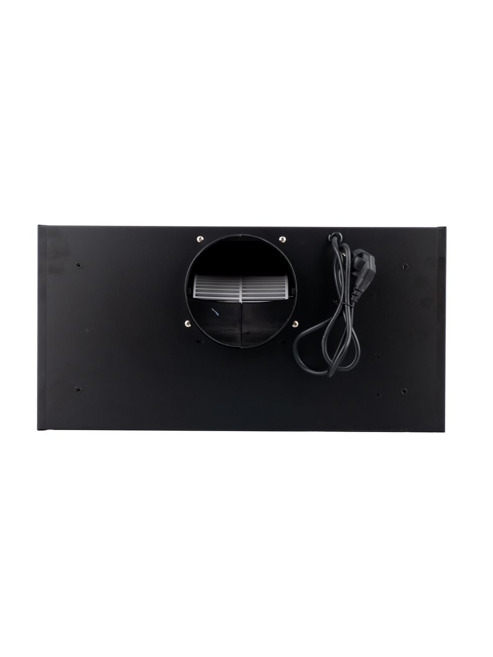 Вытяжка кухонная MACBI Ledy-60GT (BLACK) черный, D150мм,1200м3/ч, полновстраиваемая, мотор 230Ватт, стекло 60см, управл. сенсорное + управл. жестами