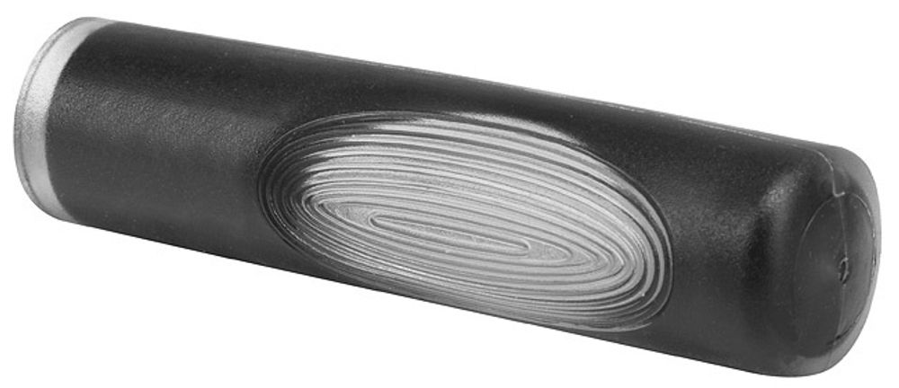 Грипсы 115мм XH-G19B прозрачно-чёрно-серые