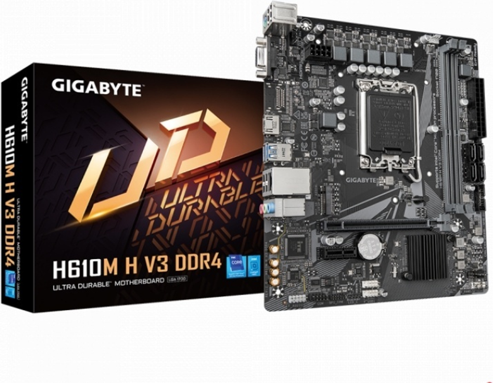Материнская плата GIGABYTE H610M H V3 DDR4 1.0 BOX