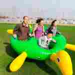 Надувная командная игра «Звериная гонка Черепашка» 3,4×2,45×0,4 м