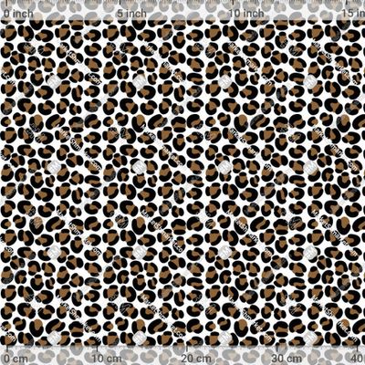 Леопард на белом фоне by Elena Almazova Dolzhenko 566 DPI