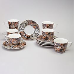 ЧАЙНЫЙ НАБОР LEFARD "TOP STYLE" НА 6 ПЕР. 12 ПР. 250 МЛ