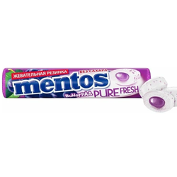 Жевательная резинка Mentos Виноград 15.5 гр