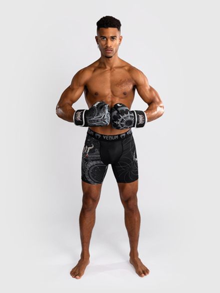 Шорты компрессионные Venum Gladiator 5.0 Black/Silver