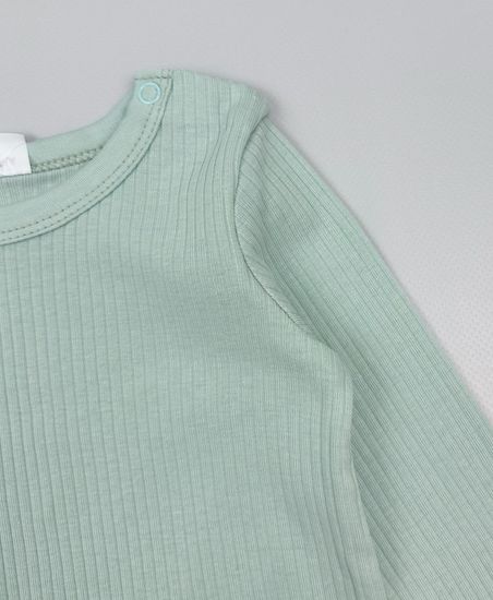 Лонгслив хлопковый, Ментол