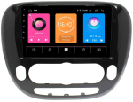 Магнитола для KIA Soul 2 2014-2019 (кондиционер, рамка глянцевая) - OEM GT9-157 на Android 10, 2ГБ-16ГБ