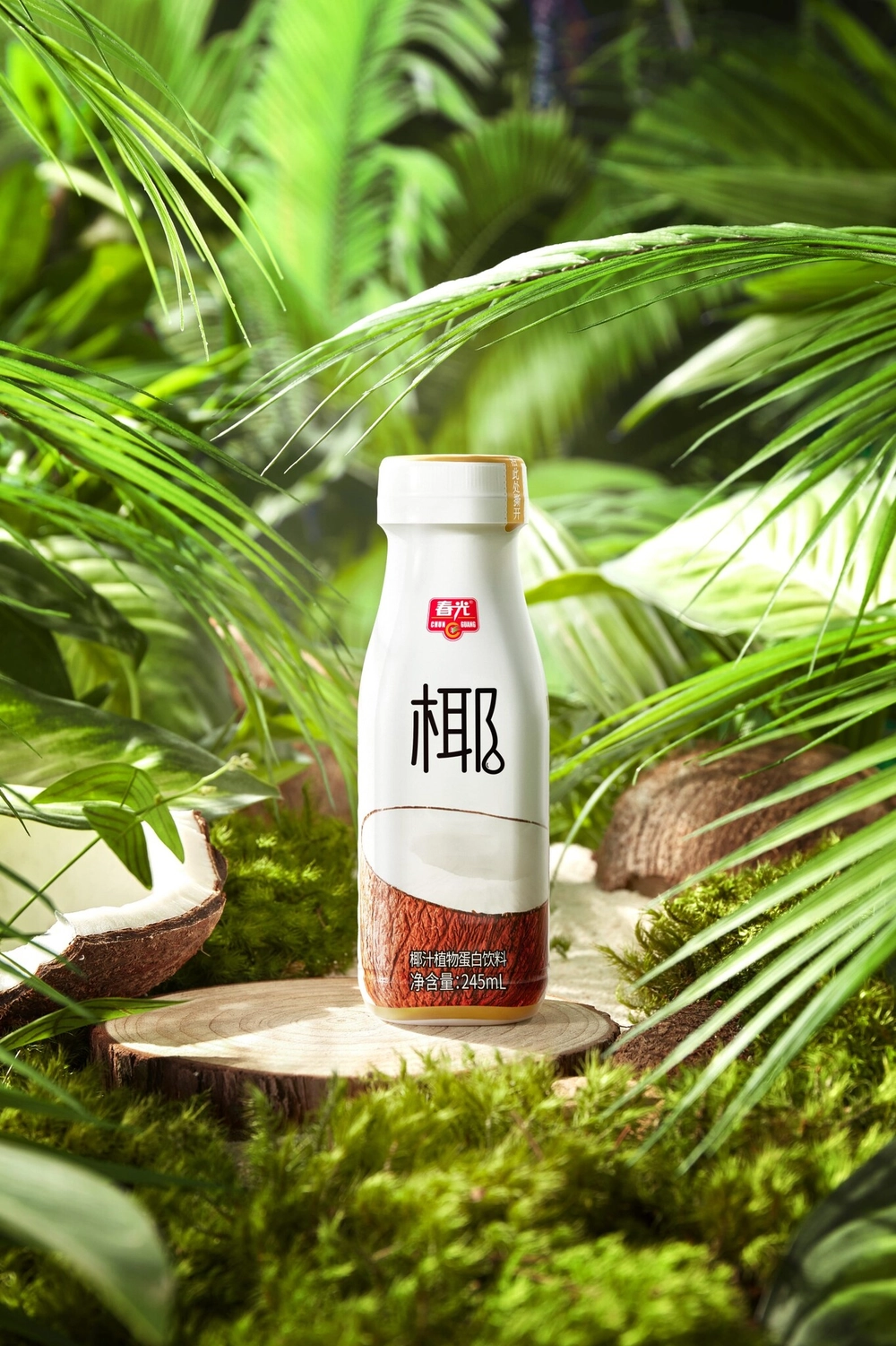 Кокосовое молоко Tau-Tau в бутылке, 245 мл