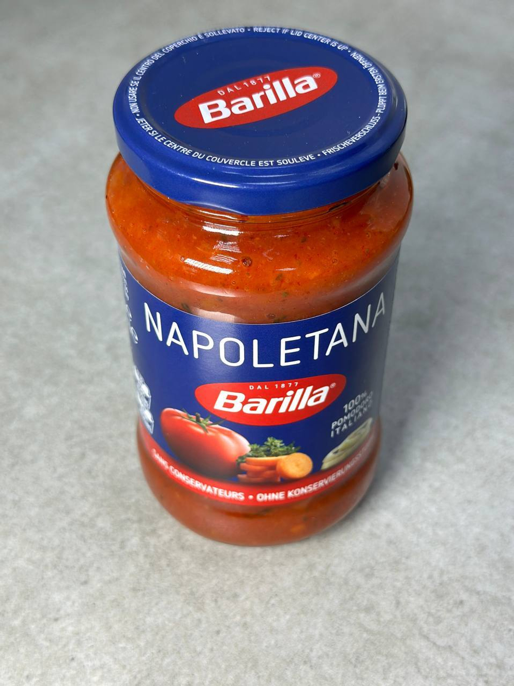 Соус Barilla Томатный с овощами НАПОЛЕТАНА 400г