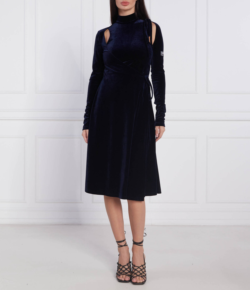 платье Versace Jeans Couture - темно-синий(73HAO916J0008)