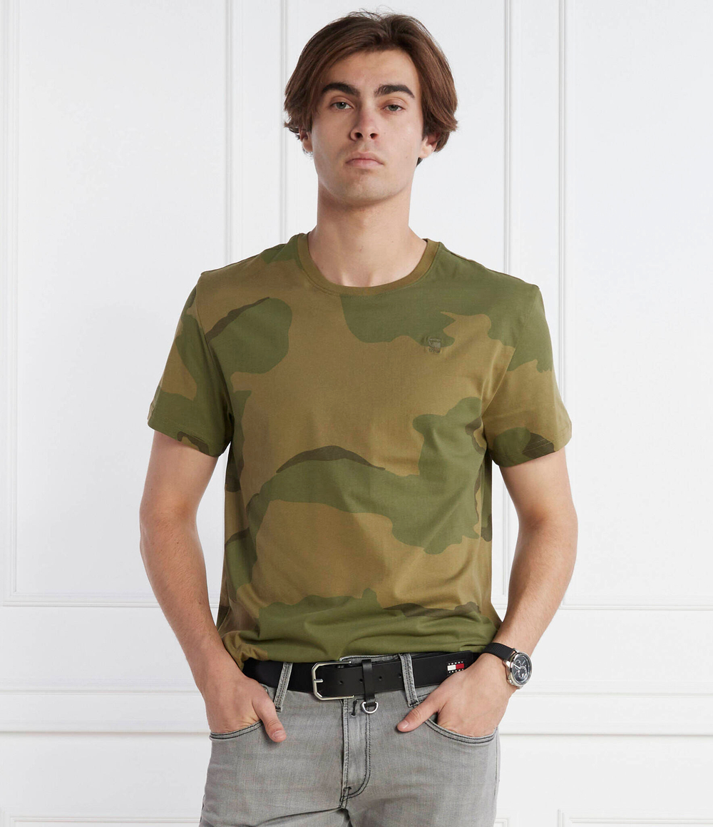 Футболка Desert camo rt G- Star Raw - хаки(D22805 C721)