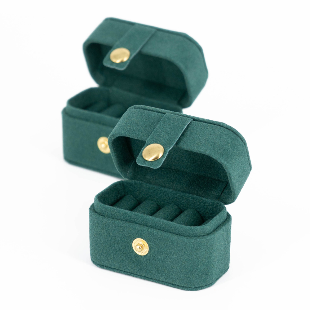 Футляр‑шкатулка мини 63x38x45 мм для колец и серёжек.