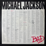 Виниловая пластинка Michael Jackson - Bad LP