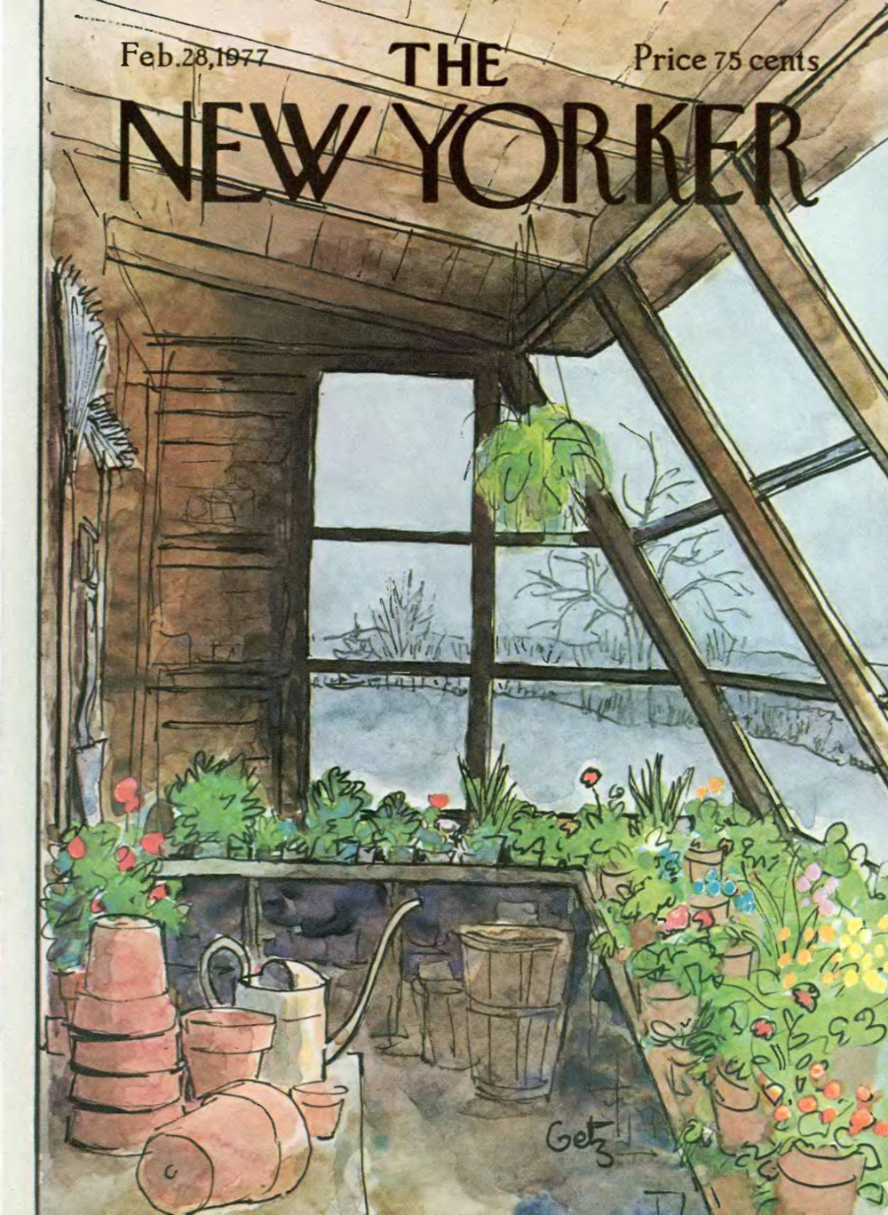 Журнал The New Yorker 28-02-1977