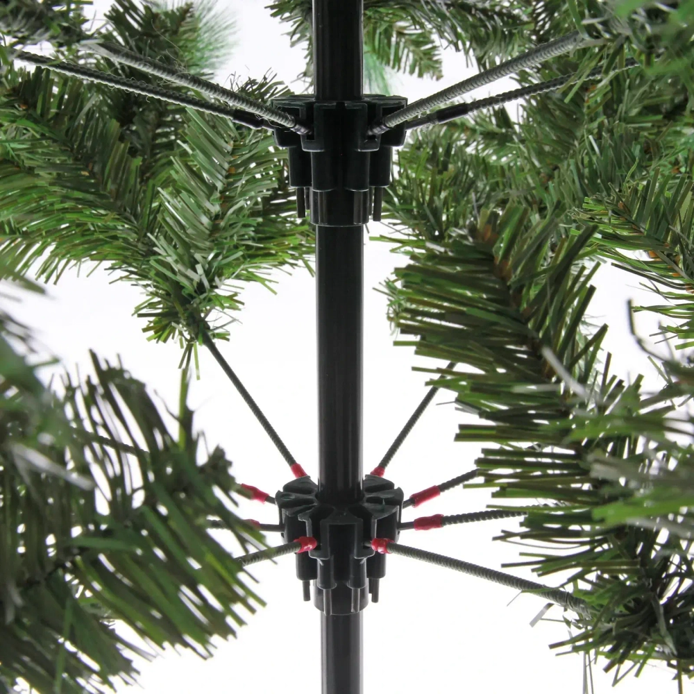 Ёлка «Праздник» 210 см, ПВХ, леска (1075 веток)