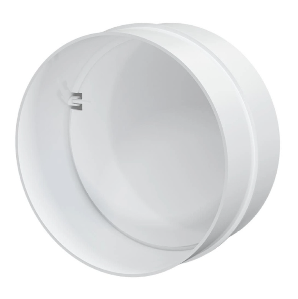 Соединитель для круглых каналов Era 12,5СКПО, d=125 мм с обратным клапаном