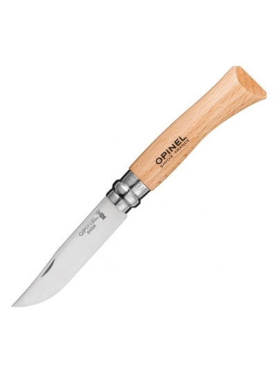 Нож Opinel №7, нержавеющая сталь, рукоять из бука, 000693