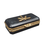 Шкатулка в винтажном стиле Стрекоза 19х8 см