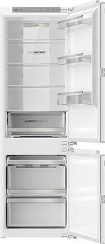 Встраиваемый двухкамерный холодильник Haier BCF3261WRU