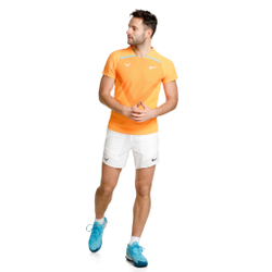 Мужское теннисное поло Nike Dri-Fit Advantage RAFA Court T-Shirt Men - Orange