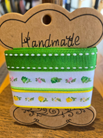 Набор "HANDMADE" декоративных лент, в ассортименте, 1 м каждая.