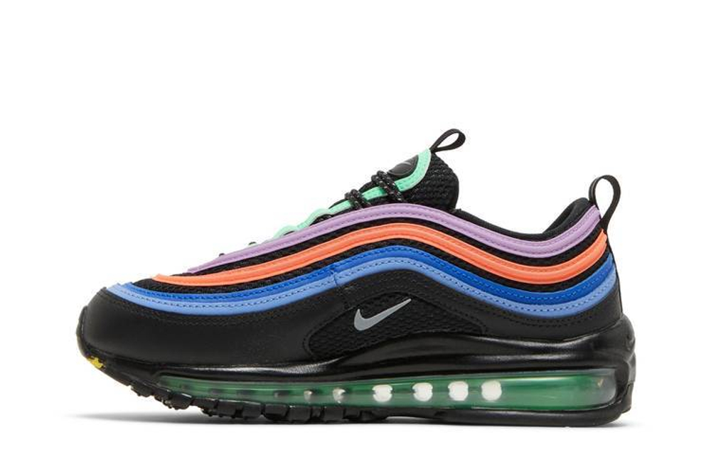 Кроссовки Nike Air Max 97 Black Multi (Женская размерная сетка)