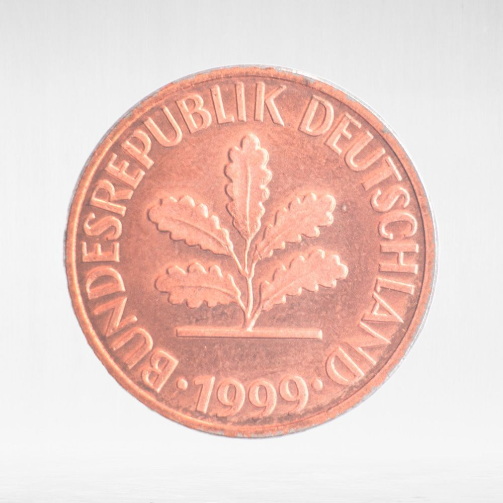 Germany, 1 Pfennig, 1999, (Berlin Mint - "A"), XF