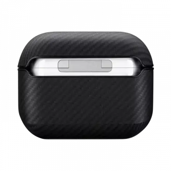 Чехол Pitaka MagEZ для наушников AirPods 3, цвет Черный кевлар