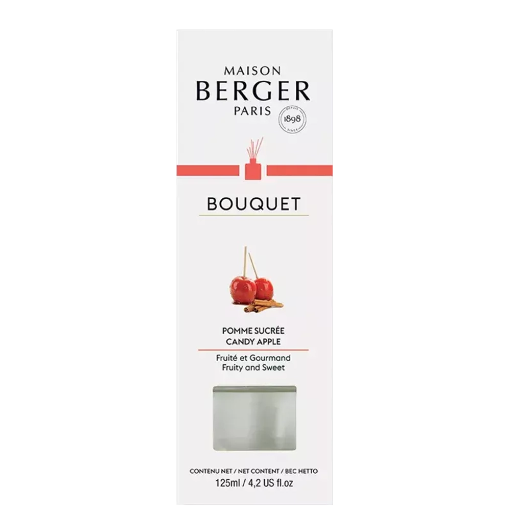 Maison Berger Paris - Набор палочек + ароматическое масло Яблочные цукаты 125мл / артикул   6790  / GTIN 3127290067906