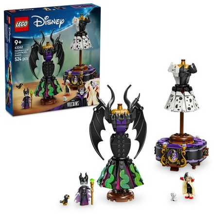 LEGO Disney Classic - Платья Дьяболины и Круэллы Де Мон 43262