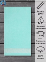 Полотенце махр 100% хлопок ПЦ-2601-4344 (13-5409) 50*90