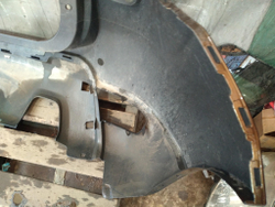 Бампер задний Renault Duster 1 15-21 Б/У Оригинал 850225435R