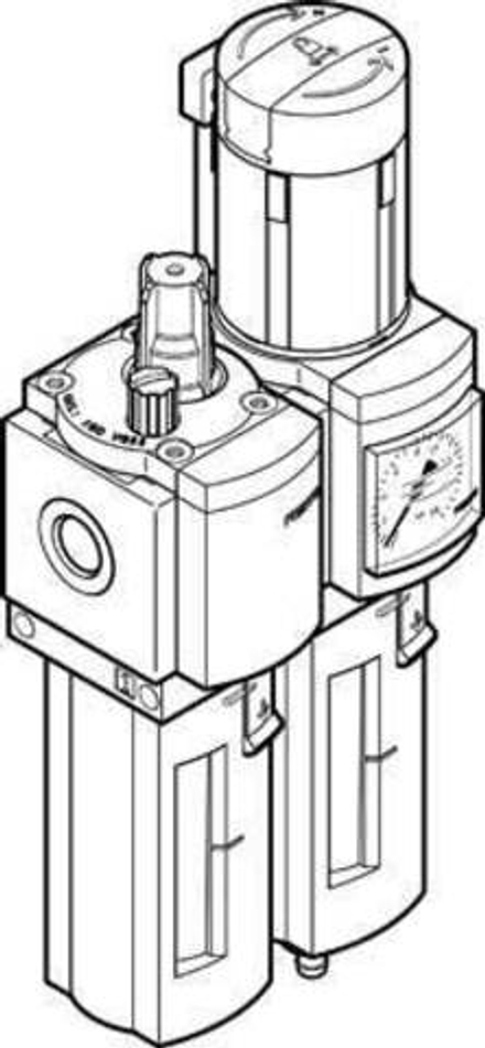 MSB4-1/4-FRC5:J1M1-Z Блок подготовки воздуха, комбинация