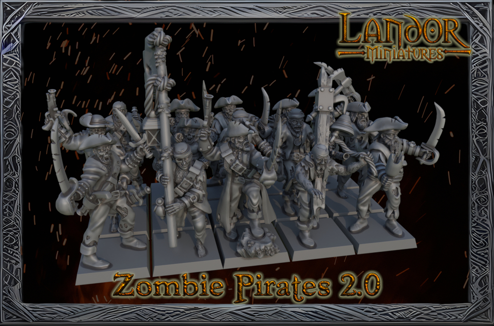 Vampire Coast Zombie Pirates Crew