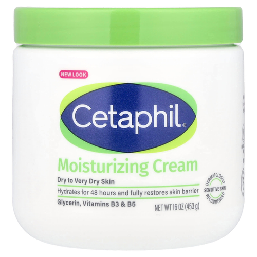 Cetaphil, Увлажняющий крем, без отдушек, 453 г (16 унций)