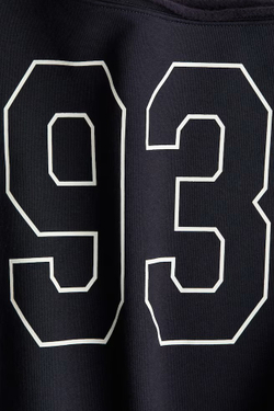 H&M Толстовка на одно плечо оверсайз, синий