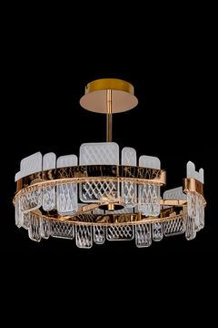 Подвесная люстра LED 120W LE7746/D600 GD золото Ailani Leon