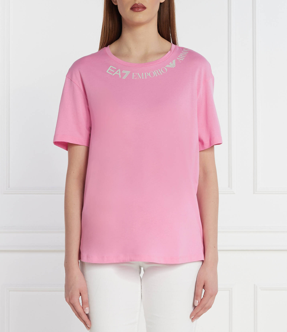 Футболка EA7 - розовый(3DTT03 TJ02Z)