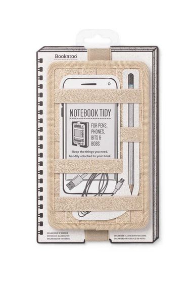 Bookaroo Notebook Tidy - Gold