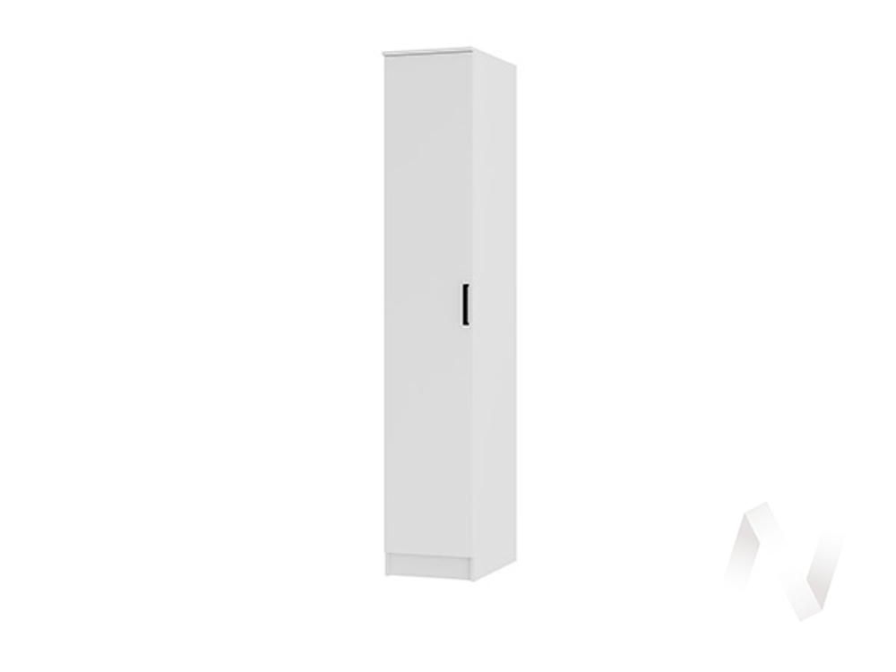 Пенал ПН-07 Спальня Фьюжн (белый/белый)