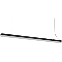 Линейный светодиодный светильник ЭРА SML-12-WB-40K-В60 60Вт 4000K 7100Лм 1480x70x55 черный подвесной | Светильники линейные для ритейла