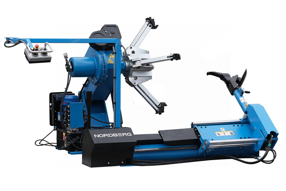 NORDBERG (46TRK42(B)) Станок шиномонтажный для грузовых машин, двухскоростной, с пультом на штанге, 380 В, синий