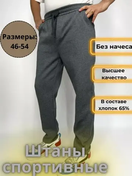 Штаны спортивные без начеса