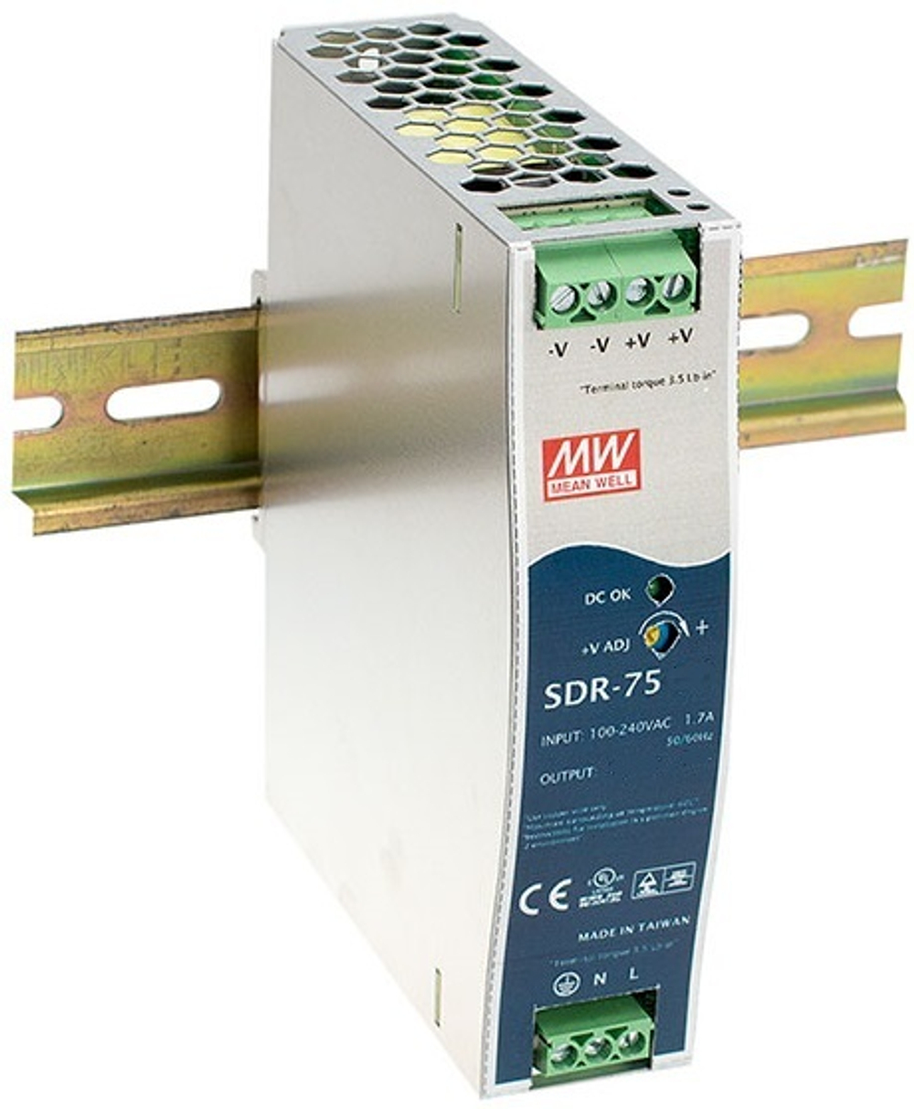 Преобразователь AC-DC сетевой Mean Well SDR-75-24