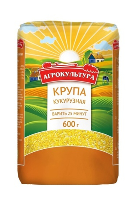 Крупа кукурузная «Агрокультура» - 600 г