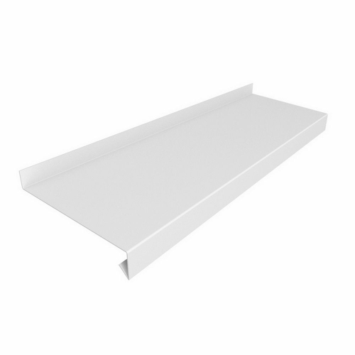 Отлив белый 250мм (цена за погон.м)