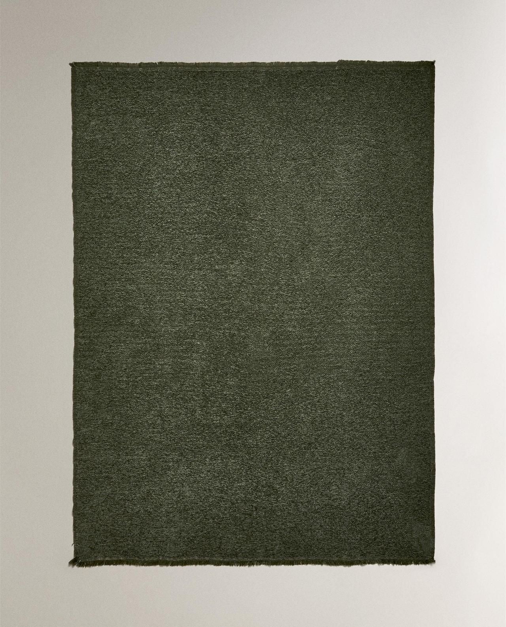 Zara Home - Плед синели, зеленый, 140x190 см