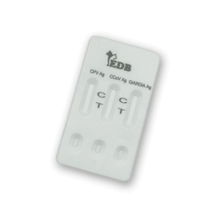 Экспресс-тест EDV Парвовирус собак Ag + Коронавирус собак Ag + Лямблиоз Ag, 10 шт/уп